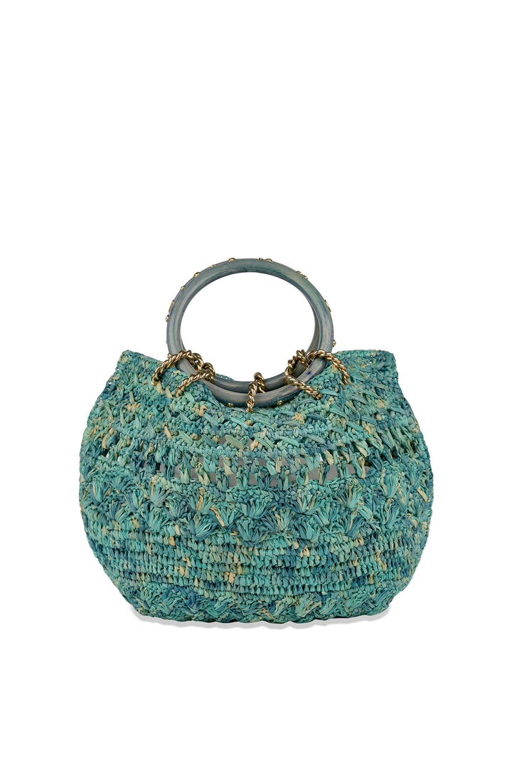 Gas Bijoux Picot Bag - Turquoise
