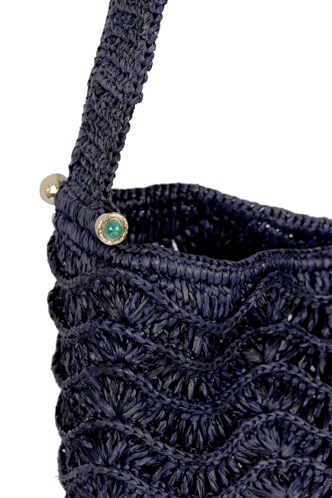 Gas Bijoux Palmiers Bag - Navy