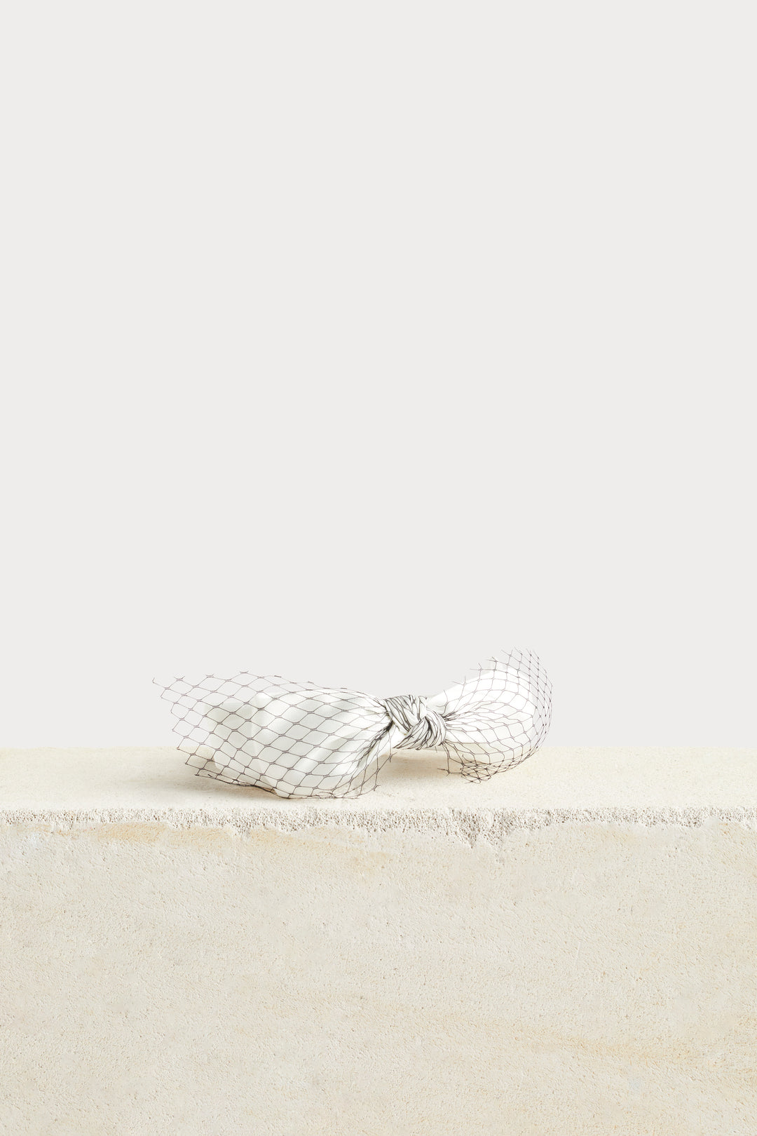 Sarah J Curtis Bow Band - White