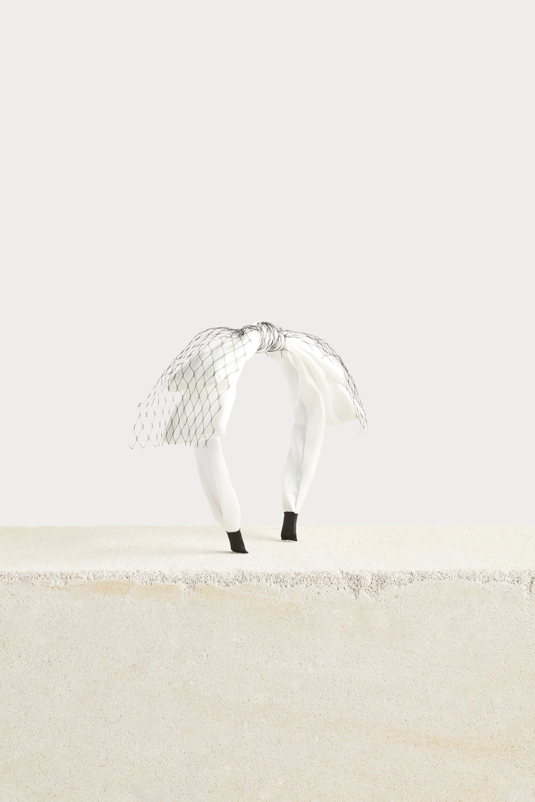 Sarah J Curtis Bow Band - White