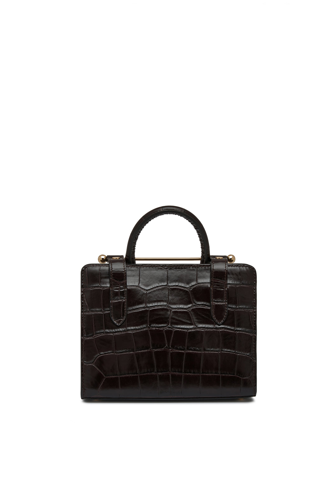 Strathberry Mini Croc Tote