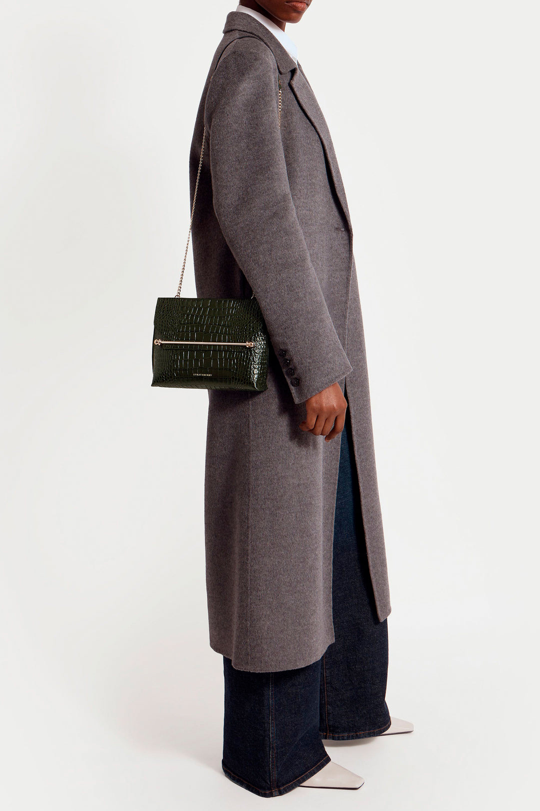 Strathberry Croc Stylist