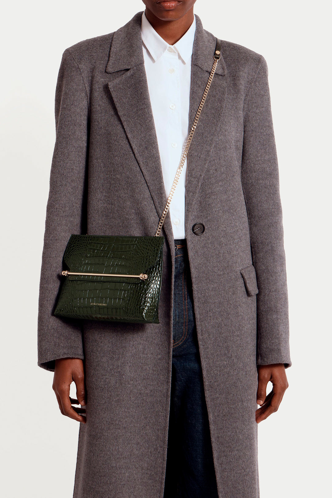 Strathberry Croc Stylist