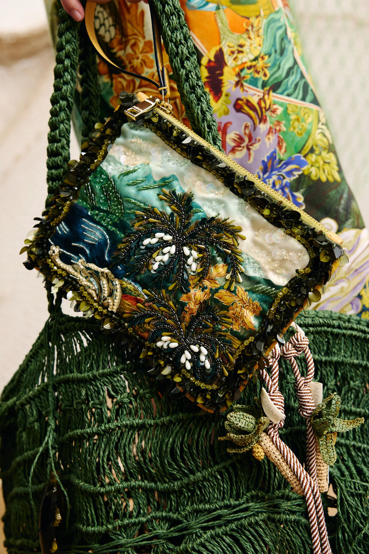 Alemais Lucena Embellished Clutch