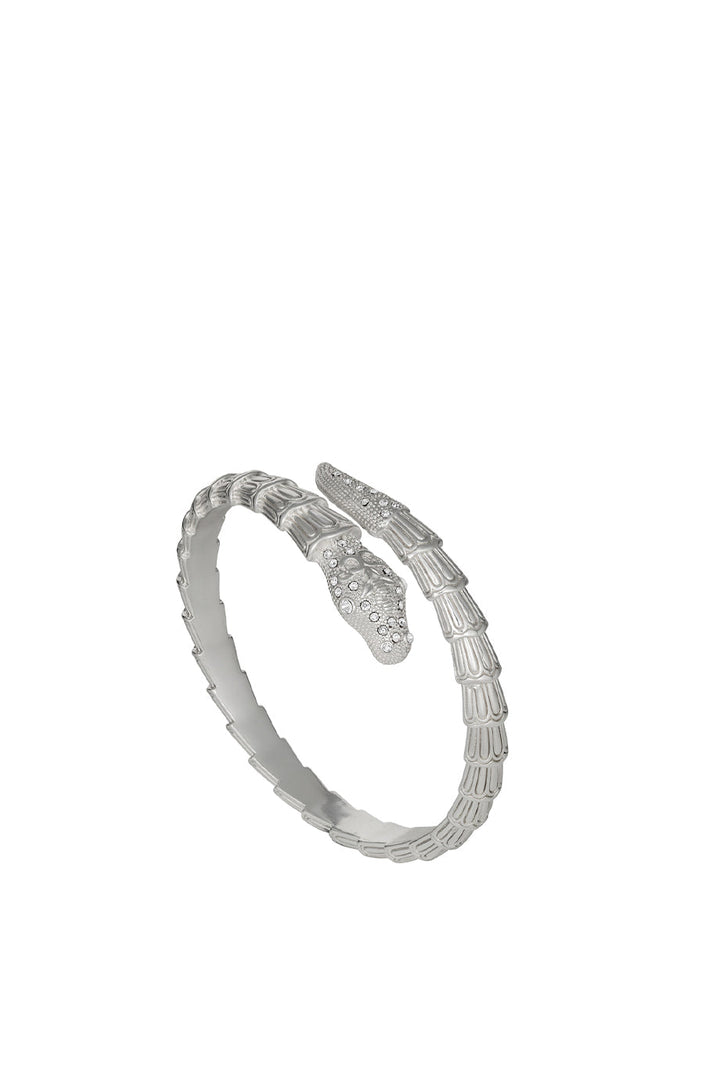 Kitte Serpent Cuff - Silver