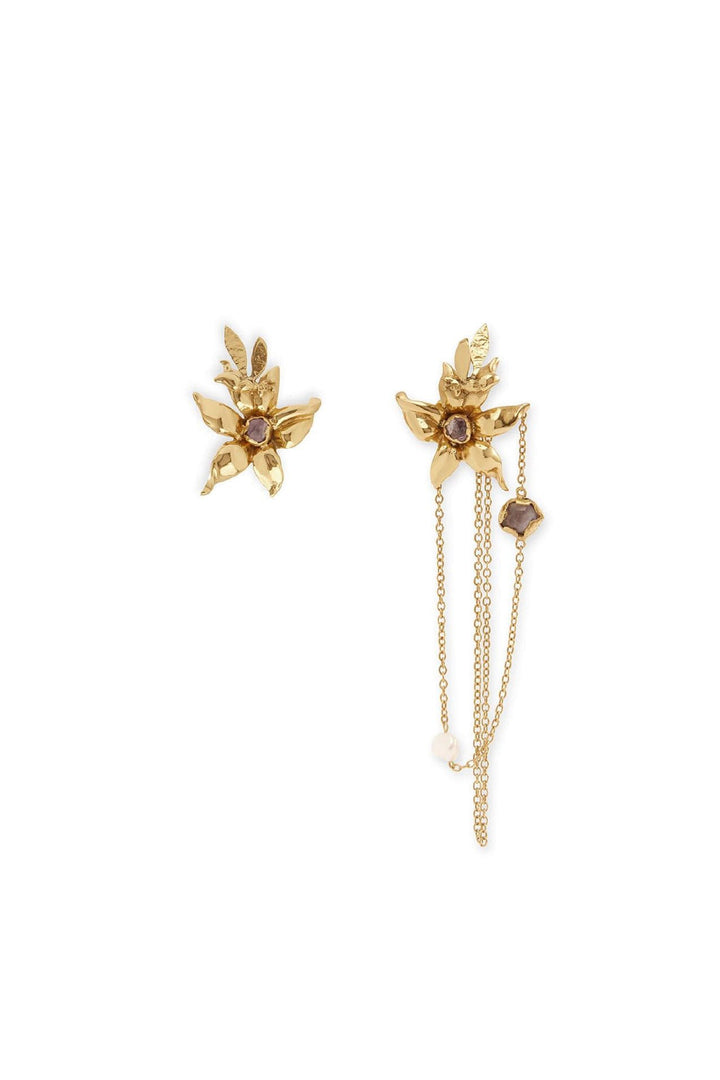 Alemais Luna Earrings - Gold