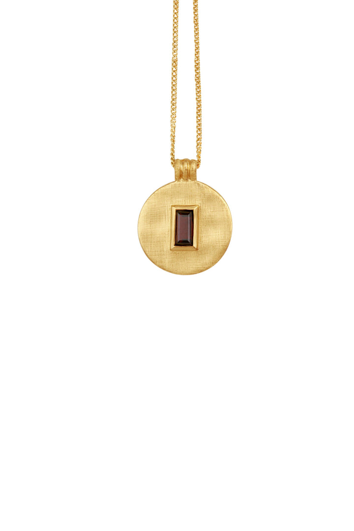 Temple Of The Sun Mesene Necklace - Gold