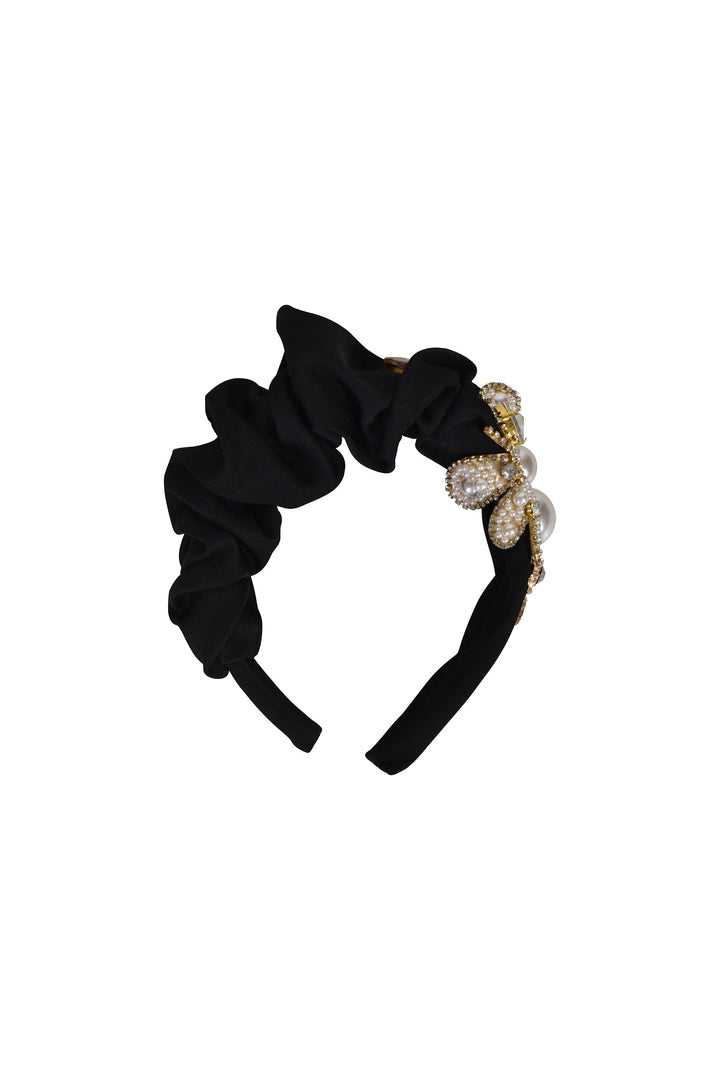 Sarah J Curtis Ruth Headband - Black