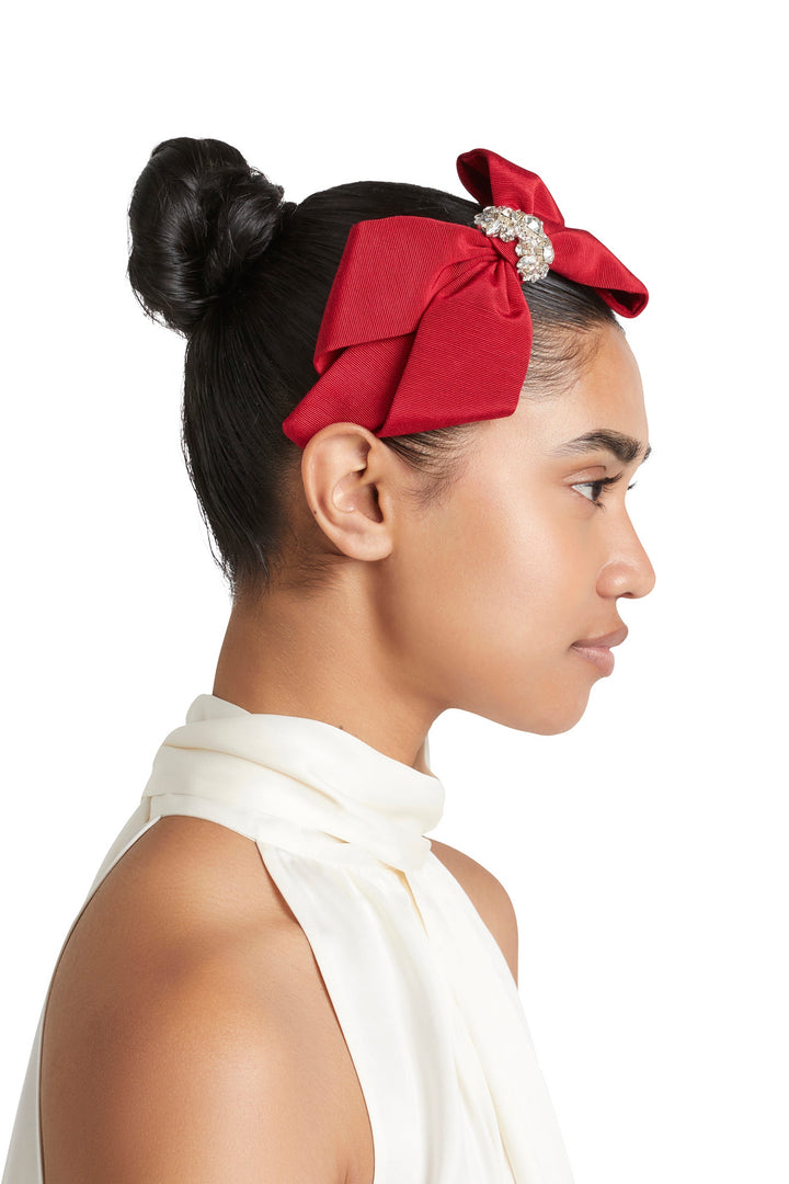 Jennifer Ouellette Lina Headband - Red