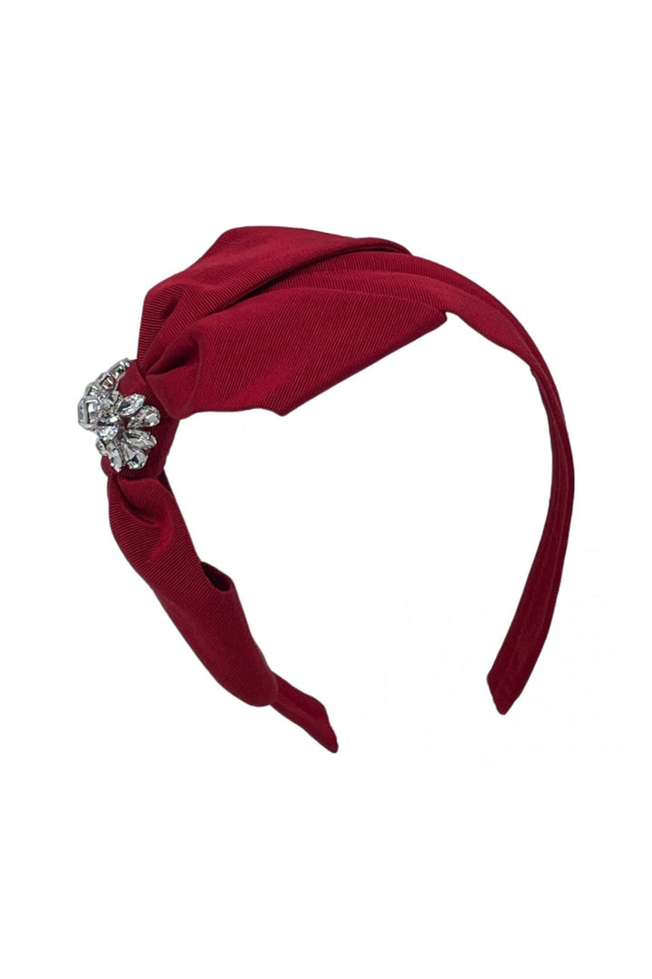 Jennifer Ouellette Lina Headband - Red