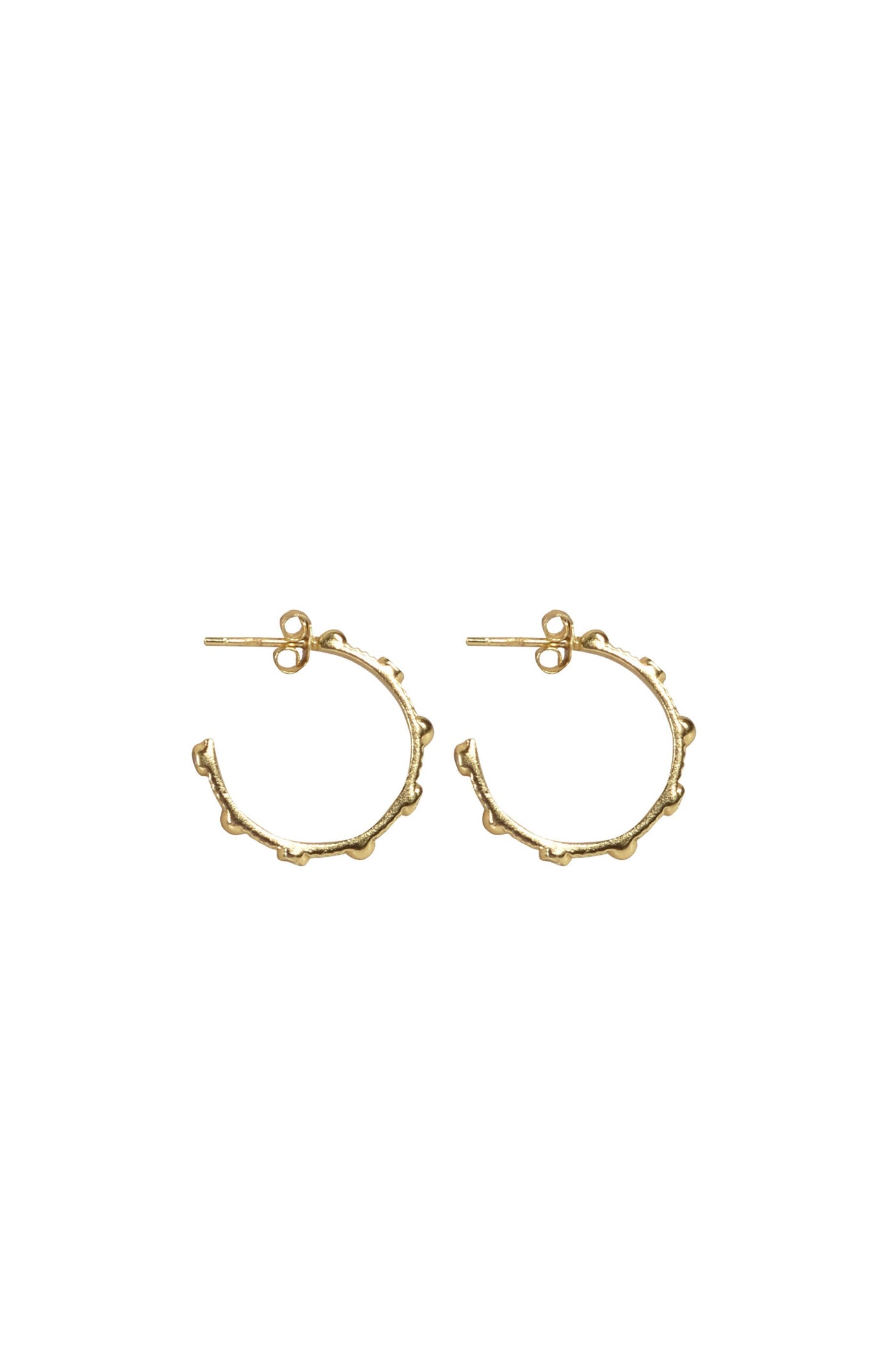 Husk Poppy Earring - Gold