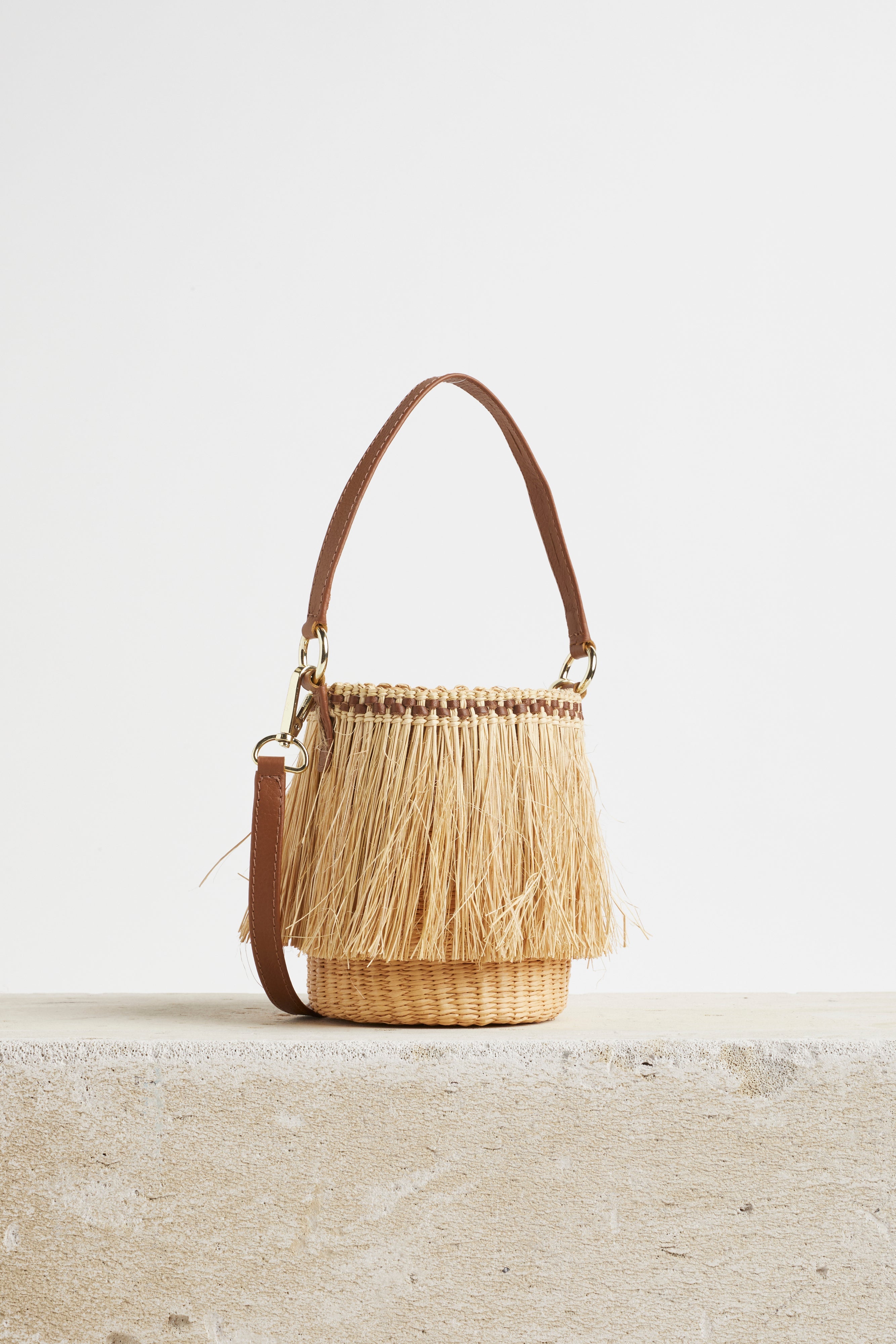 Sensi Studio Frayed Bucket Husk Australia