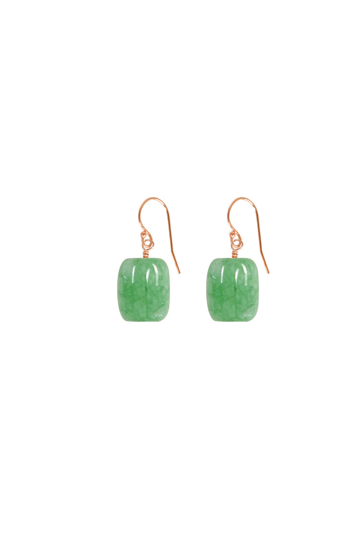 Alouette Design
 Hook Earring - Emerald
