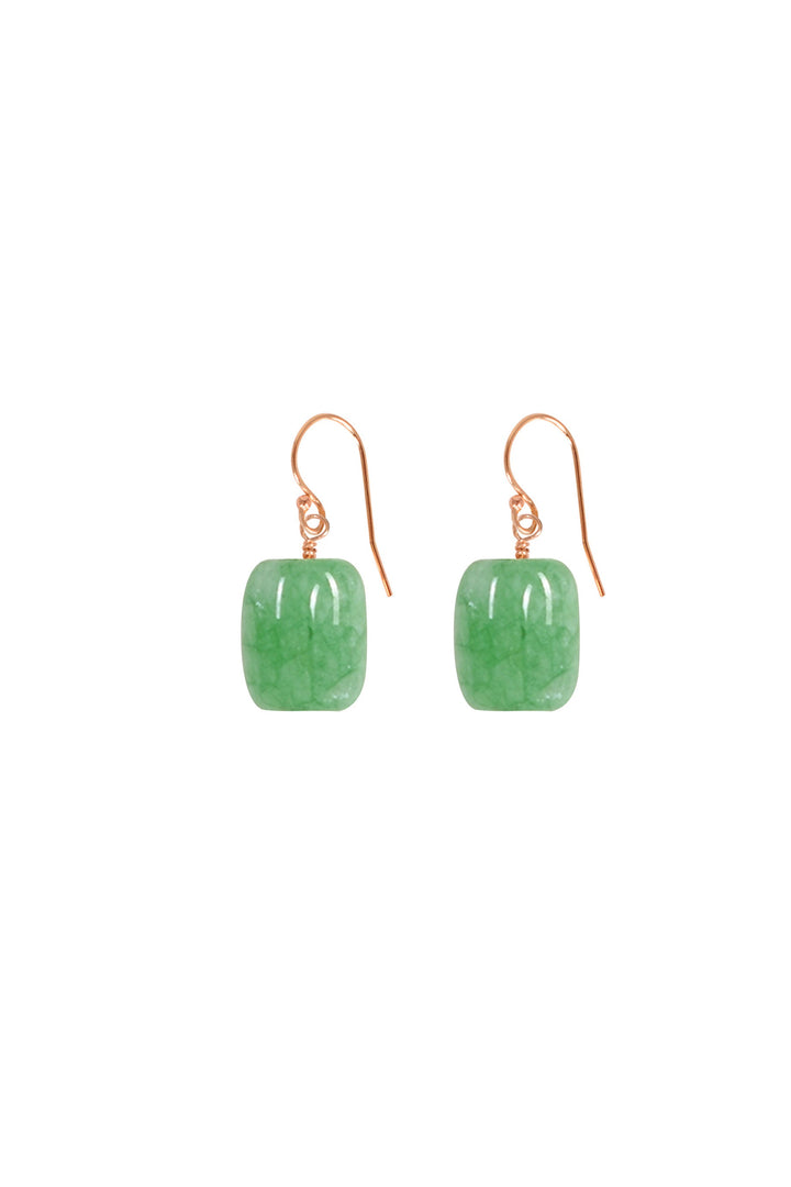 Alouette Design
 Hook Earring - Emerald