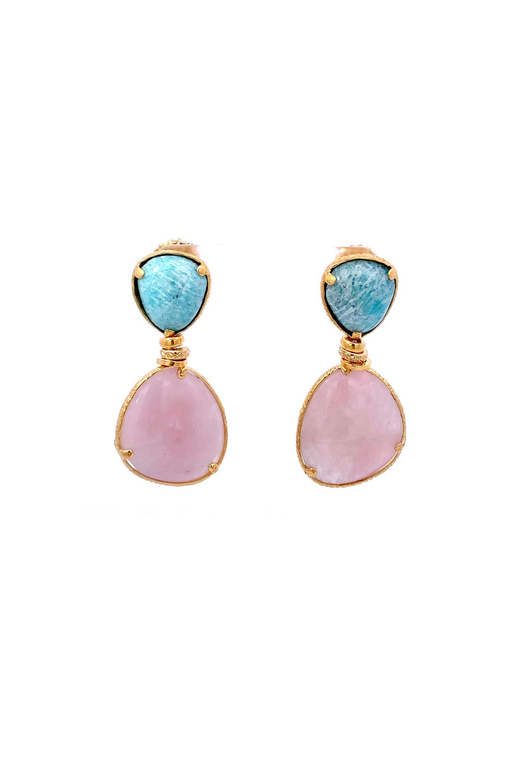 Gas Bijoux Silia Earrings - Turquoise