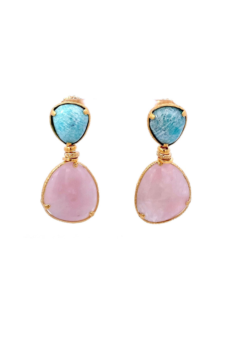 Gas Bijoux Silia Earrings - Turquoise