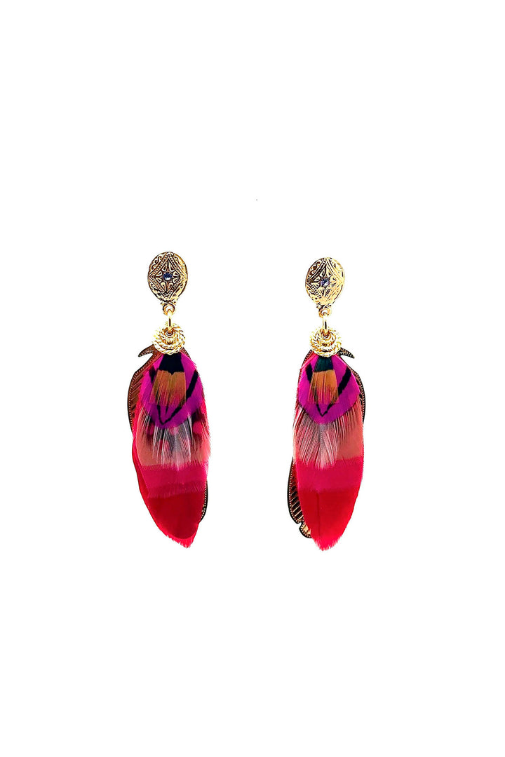 Gas Bijoux Sao Earring - Red