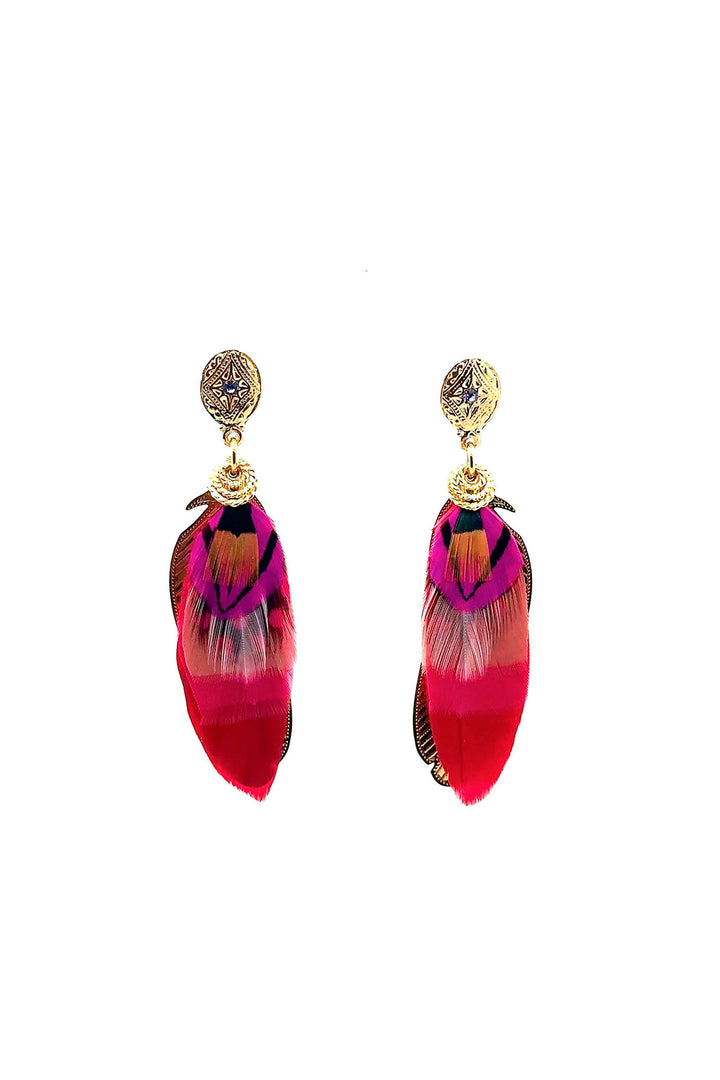 Gas Bijoux Sao Earring - Red