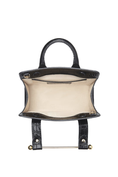 Strathberry Nano Tote - Black