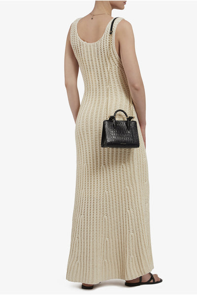 Strathberry Nano Tote - Black