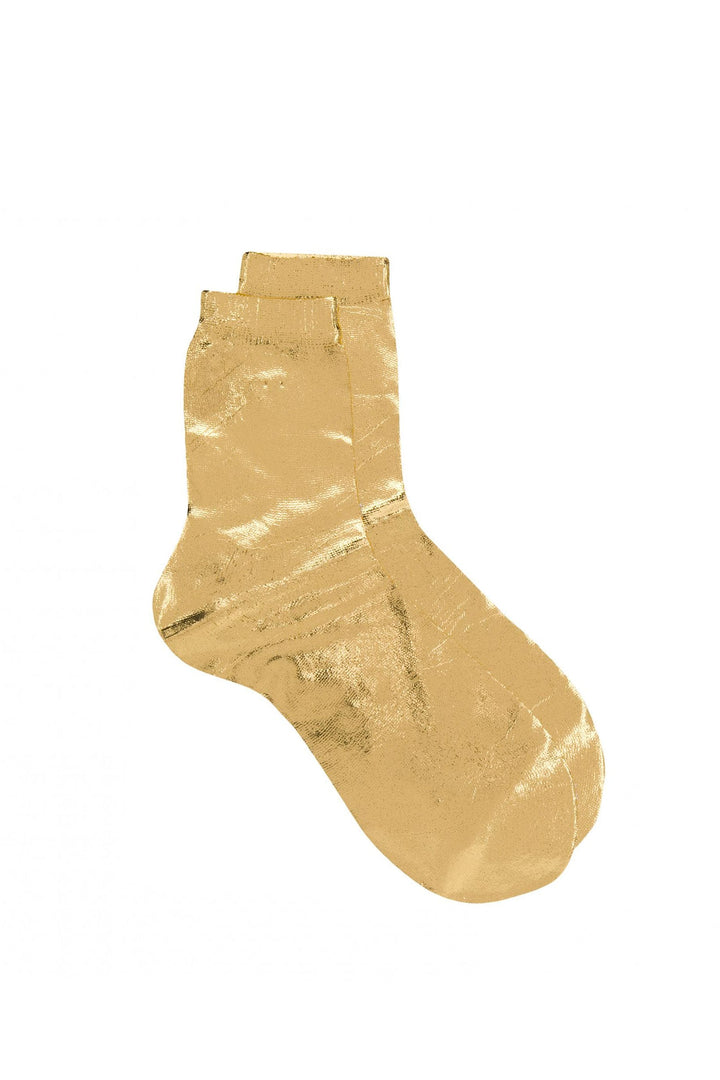 Maria La Rosa Lami Sock - Gold