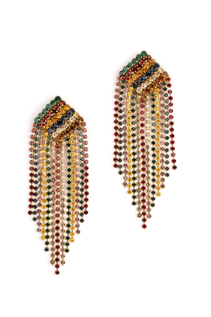 Deepa Gurnani Niomi Earring - Multi Coloured