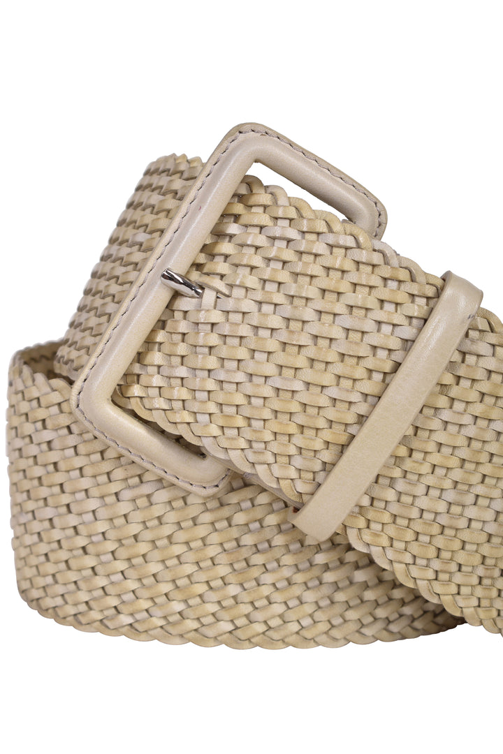 Husk Oia Belt - Latte