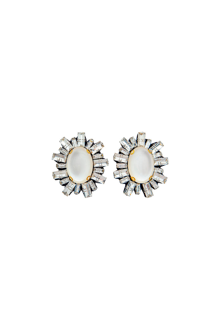 Madiso Mussel Earring - Silver
