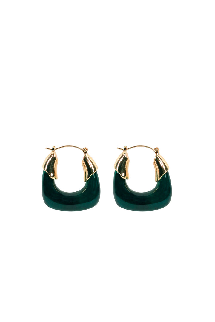 Alouette Design
 Resi Earring - Emerald