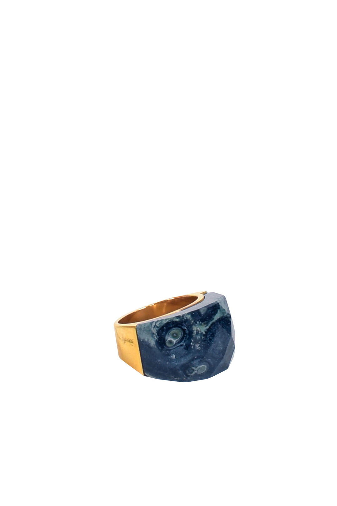 Alouette Design
 Crystal Ring - Lapis
