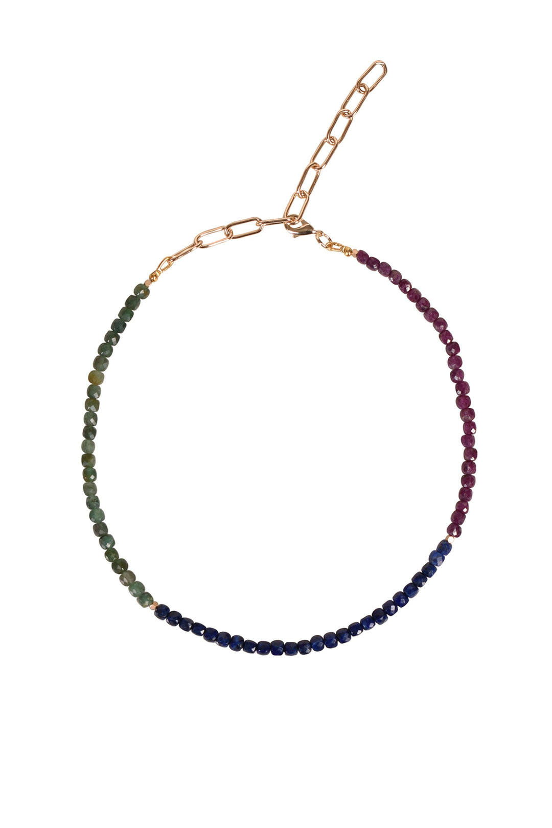 Alouette Design
 Square Necklace - Multi Coloured