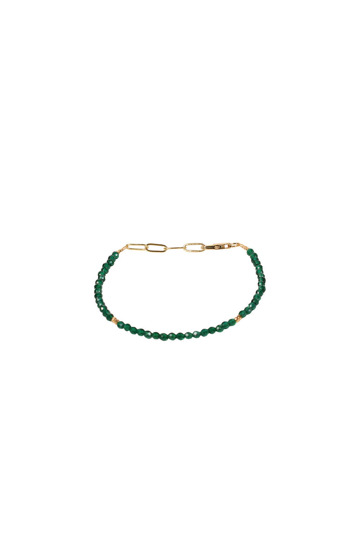 Alouette Design
 Seed Bracelet - Emerald
