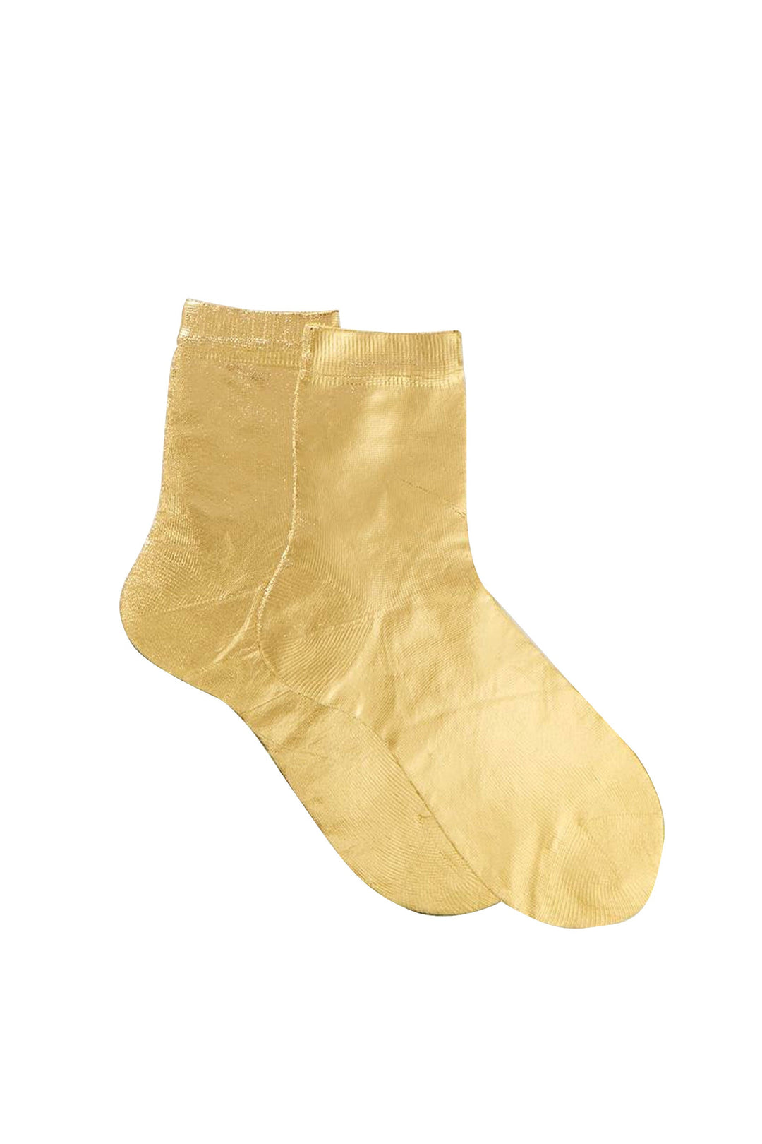 Maria La Rosa Ribbed Sock - Gold