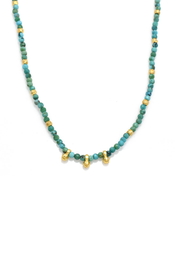 Husk Luca Necklace - Turquoise