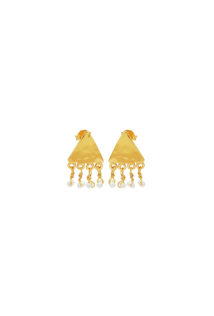 Husk Piazza Earring - Gold