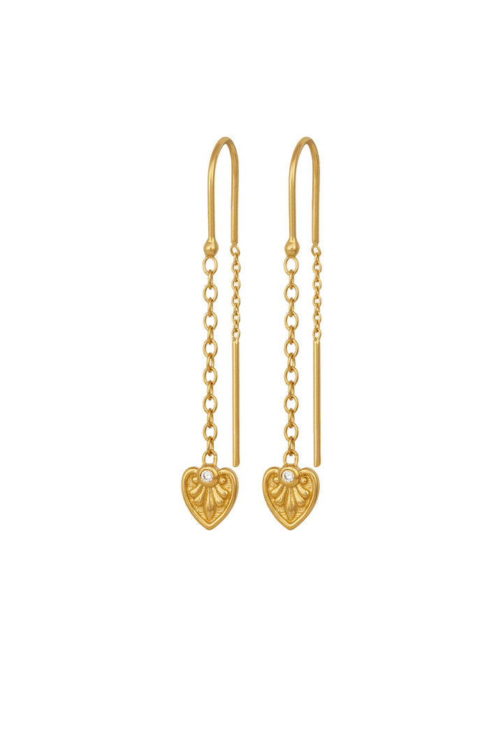 Temple Of The Sun Silph Earring - Gold