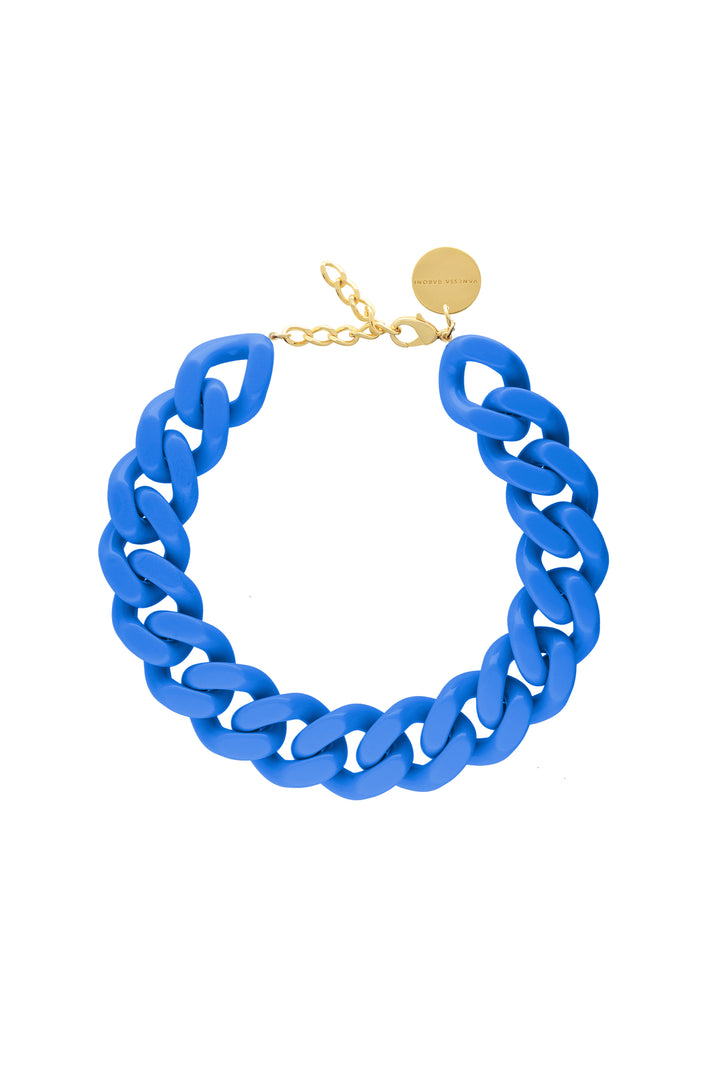 Vanessa Baroni CHAIN NECKLACE - Cobalt