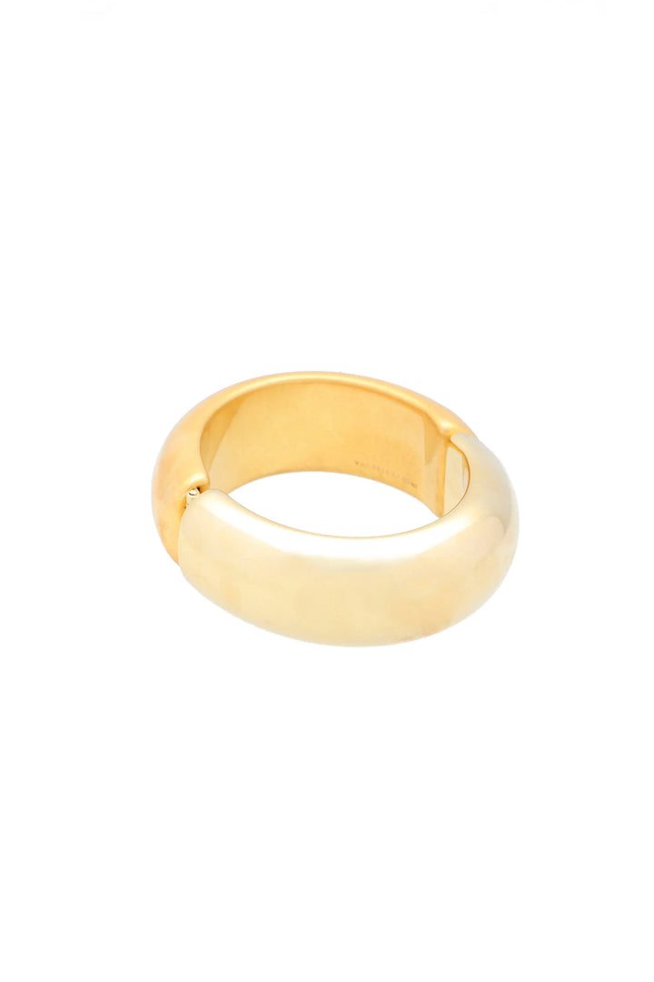 Vanessa Baroni Snap Bangle - Gold