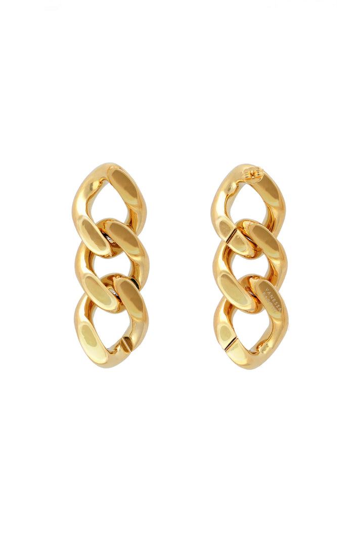 Vanessa Baroni Chain Earring - Gold