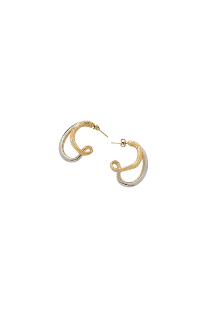 Reliquia Fletch Earring - Silver & Gold