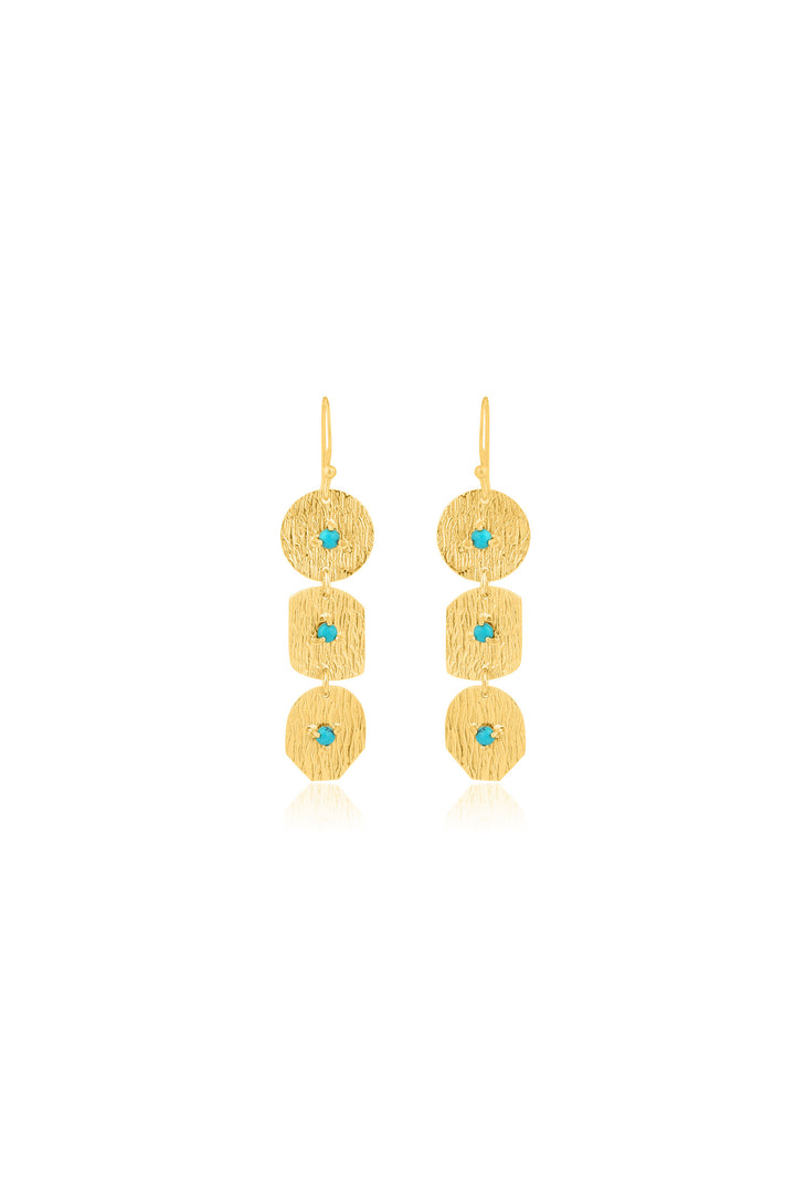 Husk Tela Earring - Gold