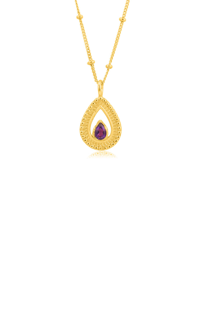 Husk Arum Necklace - Gold