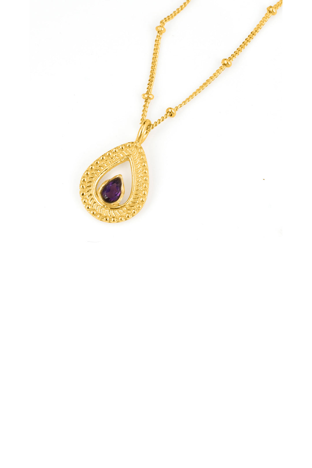 Husk Arum Necklace - Gold