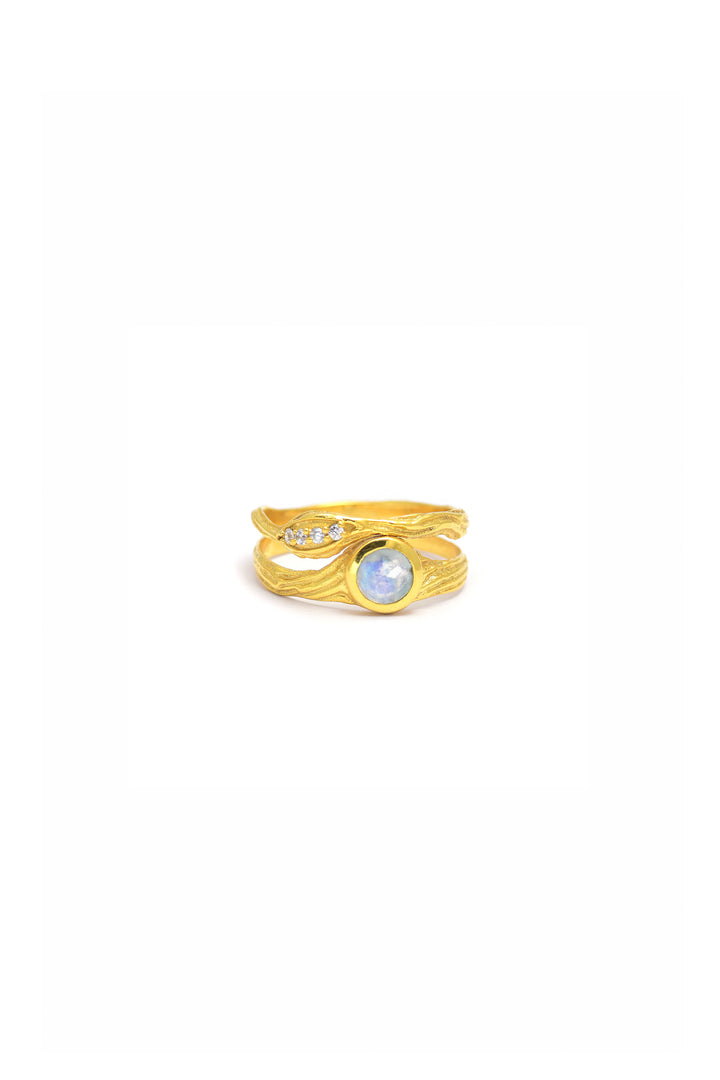 Husk Ronald Ring - Gold