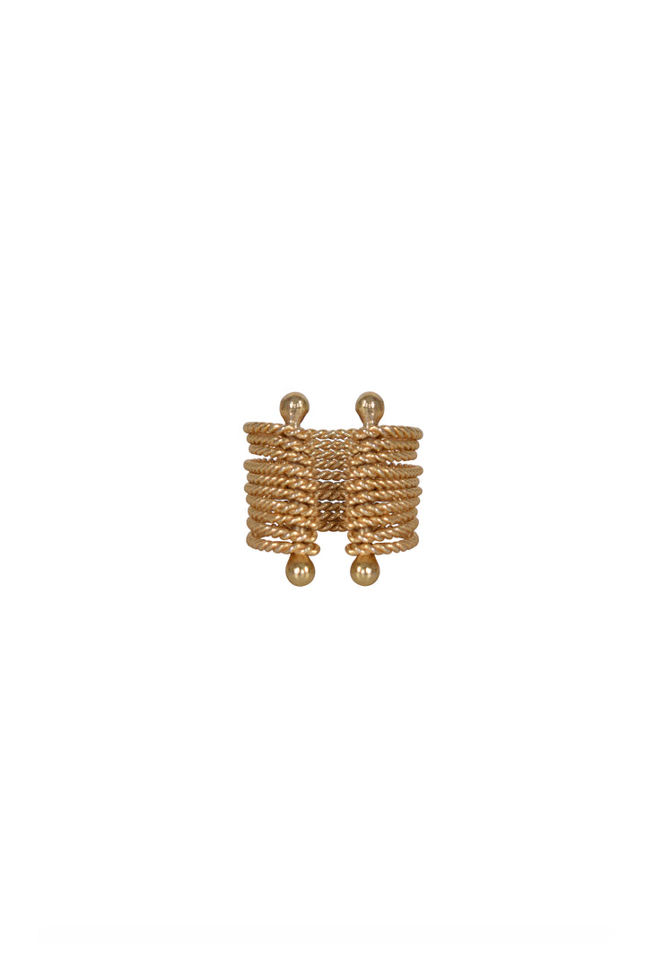 Alouette Design
 Rope Ring - Gold