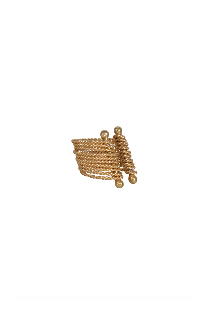 Alouette Design
 Rope Ring - Gold