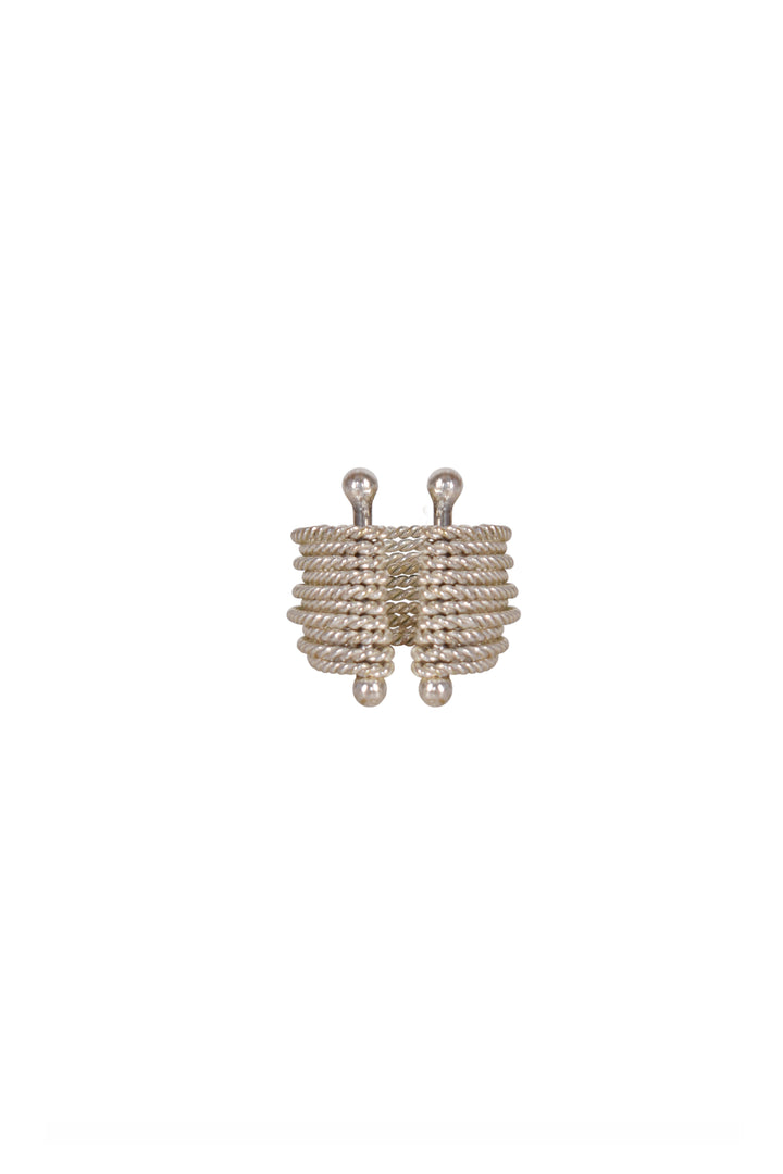 Alouette Design
 Rope Ring - Silver