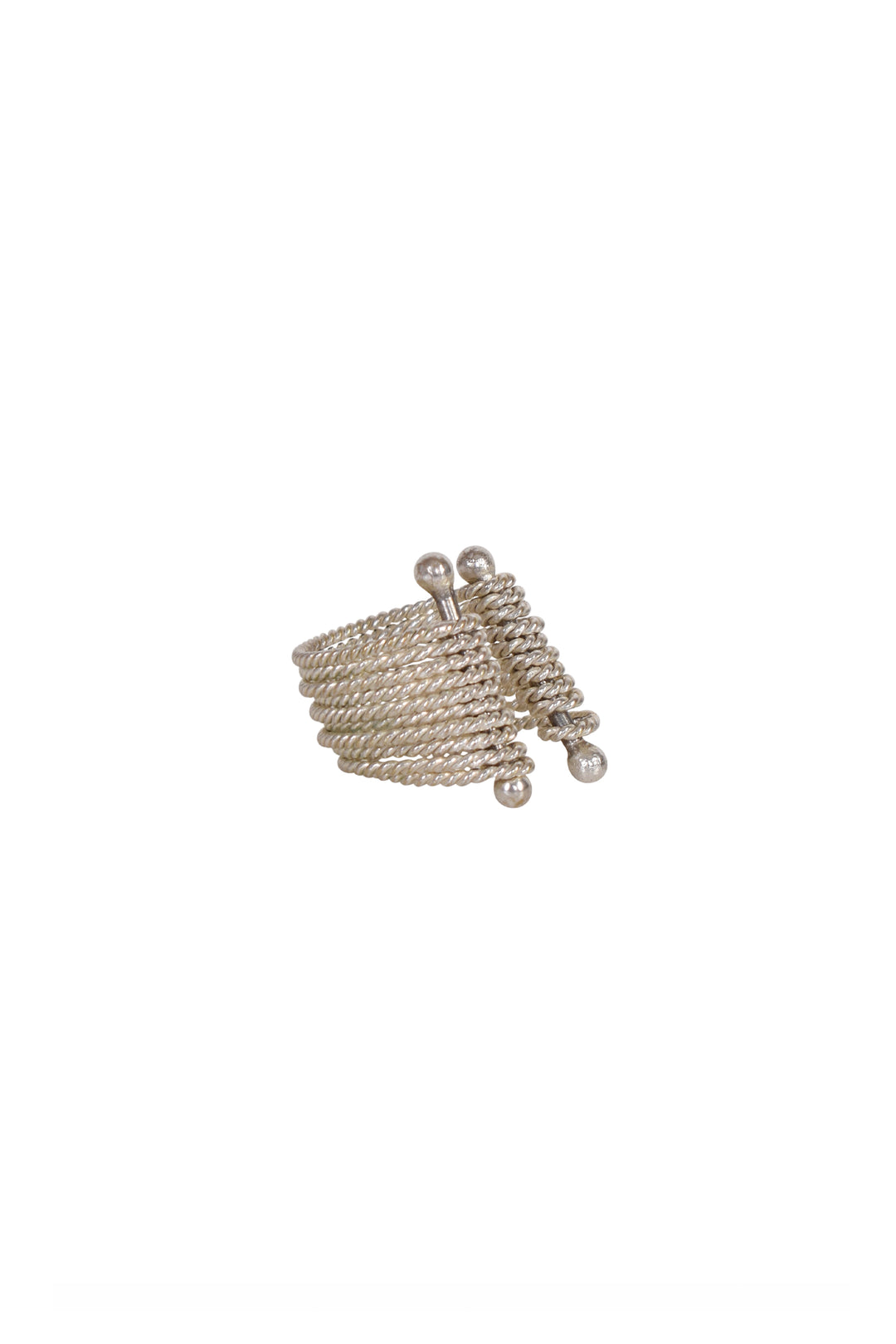 Alouette Design
 Rope Ring - Silver