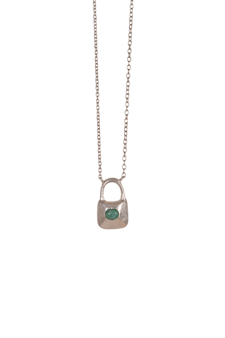 Alouette Design
 Locket Necklace - Silver