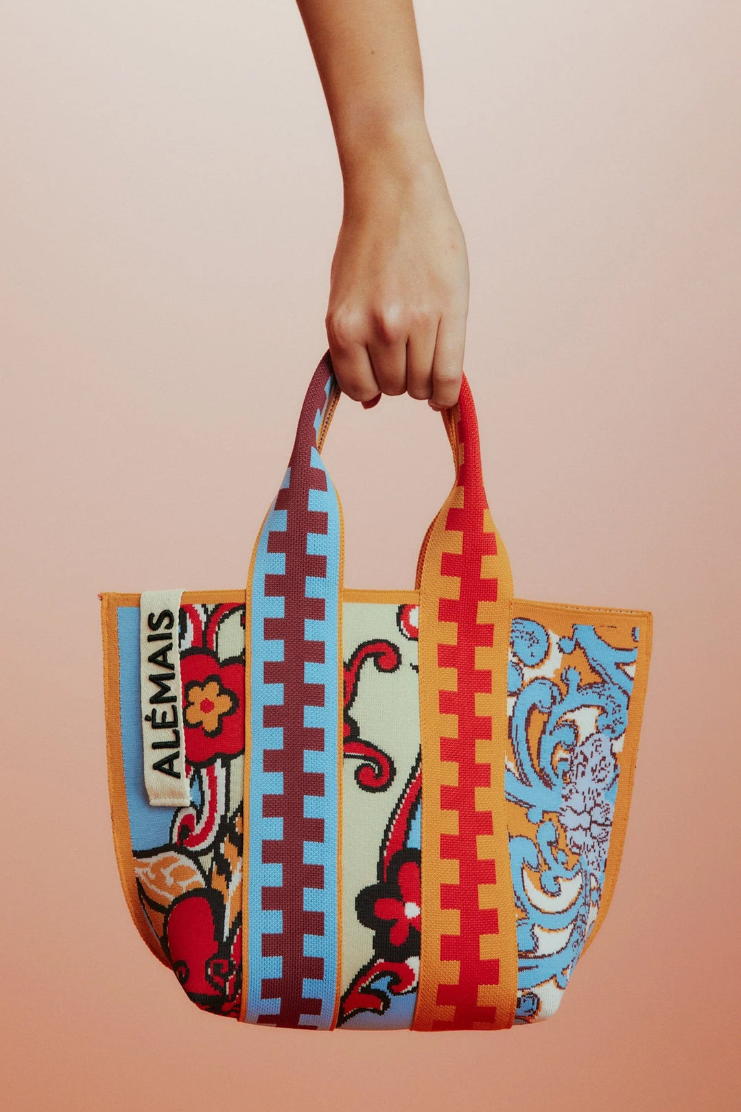 Alemais Spliced Tote - Multi Coloured